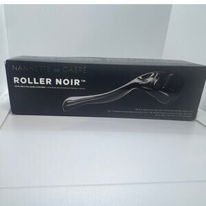 Nannette de Gaspe roller noir‎ NIB, micro needle roller 0.5 mm
